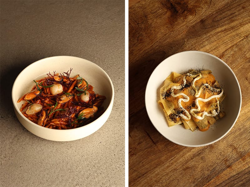 Platos de pasta de Manifesto 13