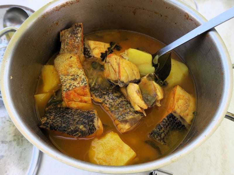 Caldo de pescado El Caletón El Puertito Punta Jandía
