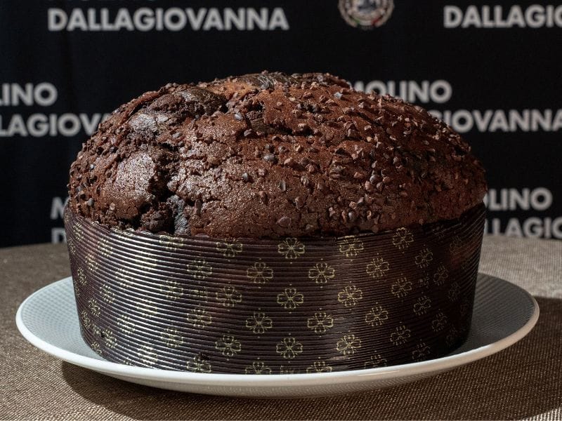 Panettone de chocolate