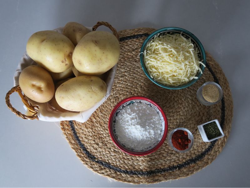 Ingredientes tortitas de queso Ingredientes tortitas de queso